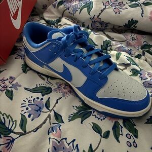 Nike Royal Blue and White Athletic Shoes